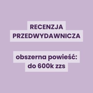 recenzja przedwydawnicza