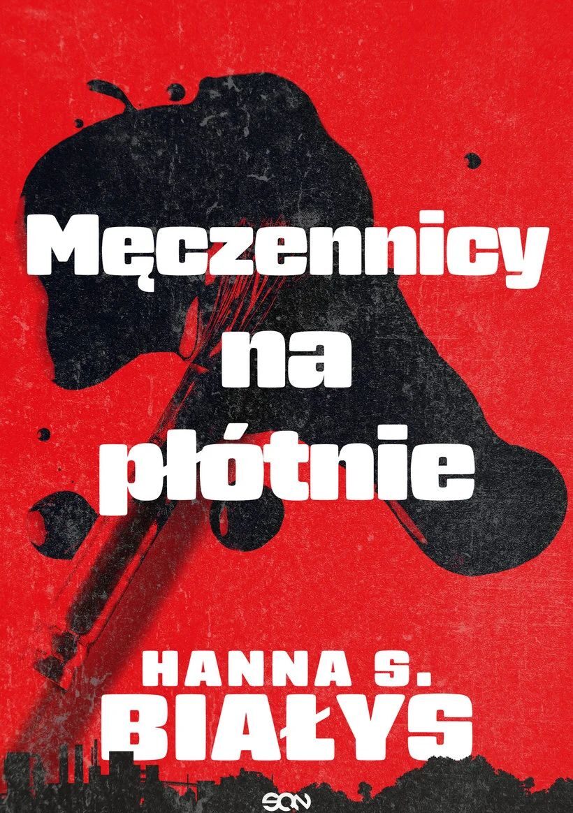 książka męczennicy na płótnie hanna szczukowska białys