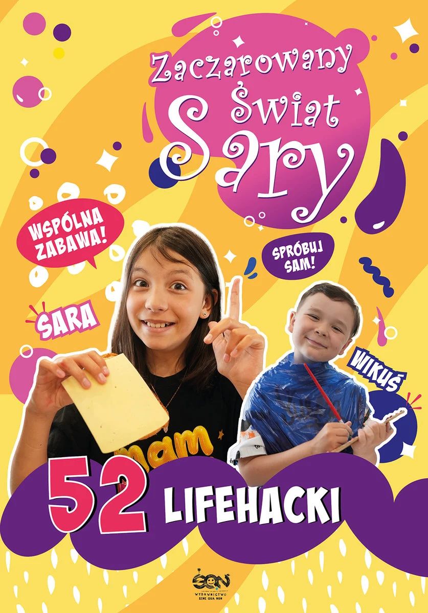 książka zaczarowany świat sary 52 lifehacki julia sara żyrackie